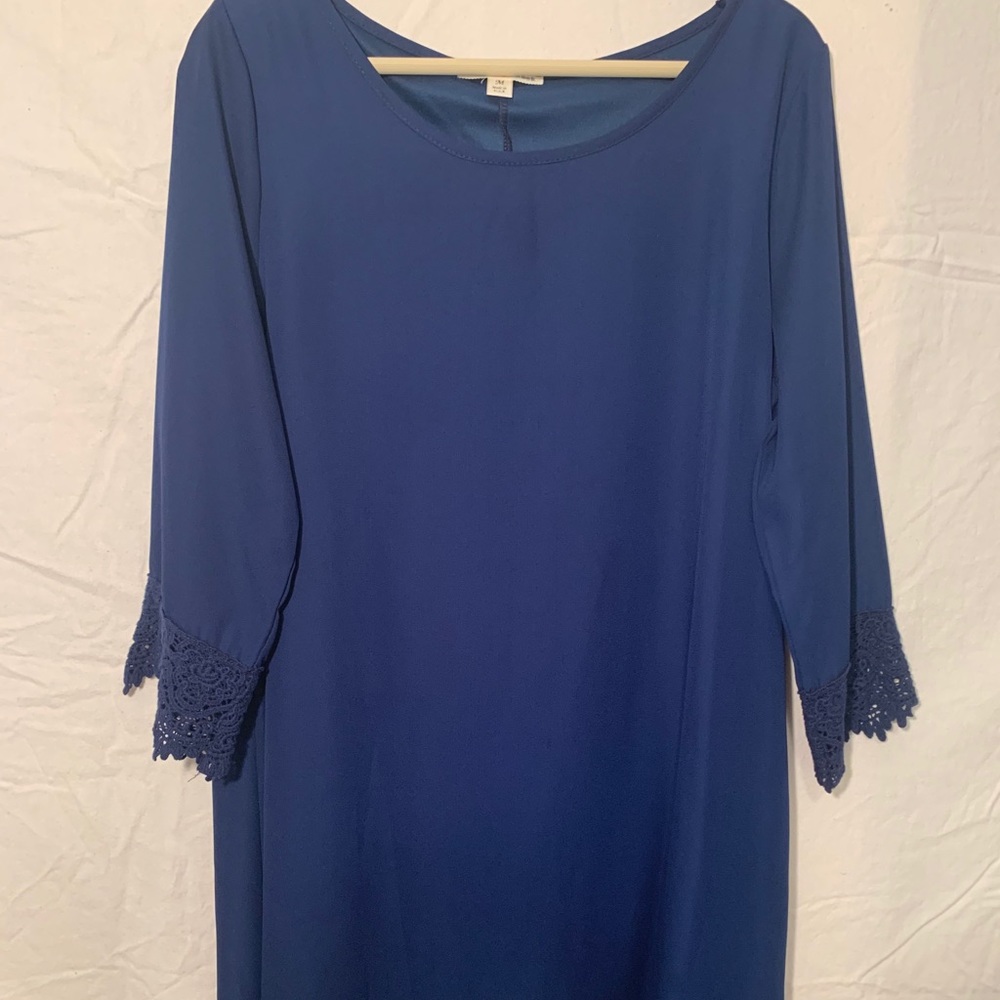 Navy Blue Shift Dress